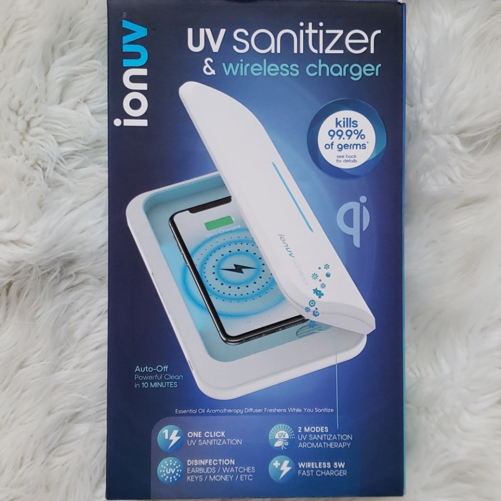 Ion UV sanitizer & wireless charger